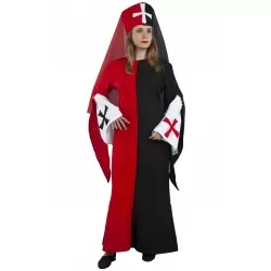 DISFRAZ SACERDTISA MEDIEVAL ADULTO