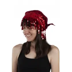 Pañuelo para la cabeza lentejuelas
