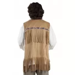 Chaleco hippie hombre