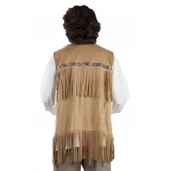 Chaleco hippie hombre