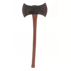 Hacha leñador doble filo