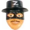 El zorro kindermaske aus plastik