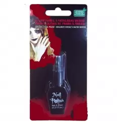 Black nail polish and lipstick kit