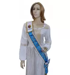 Sash embroidered with shield 2