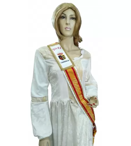 Banda bordada con escudo