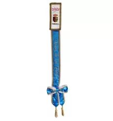 Bestickte schärpe mit wappenschild