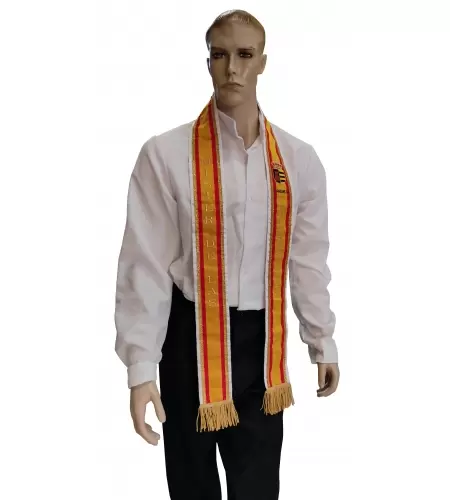 Banda bordada con escudo