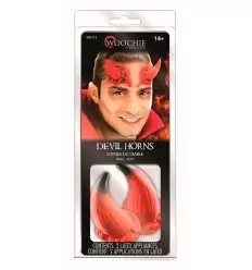 Cuernos de demonio de latex