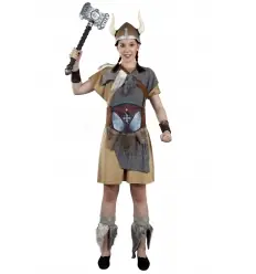DISFRAZ VIKINGA MUJER