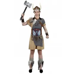 DISFRAZ VIKINGA MUJER
