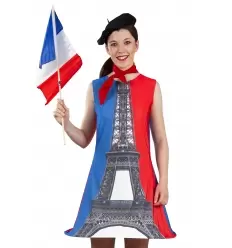 DISFRAZ TORRE EIFFEL MUJER 2