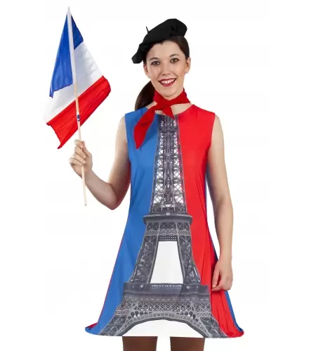 DISFRAZ TORRE EIFFEL MUJER