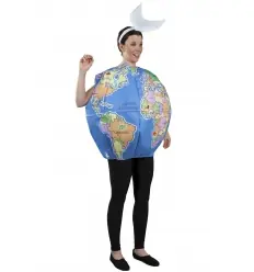 Disfarce de bola do mundo adulto
