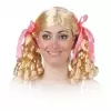 Schoolgirl wig with corkscrews