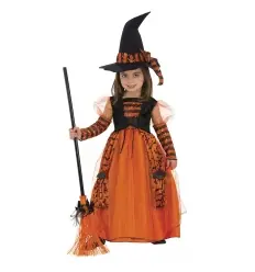 DISFRAZ BRUJA BRILLANTE INFANTIL