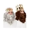 SET PELUCA Y BARBA REY LUJO