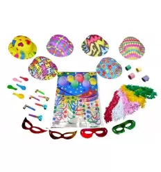 Luxuriösen silvesternacht set mit hut