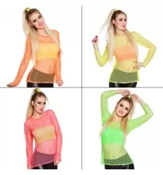 CAMISETA REJILLA COLORES