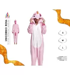 PIJAMA UNICORNIO PINK L