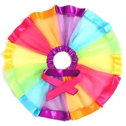 Tutú Arcoiris Infantil