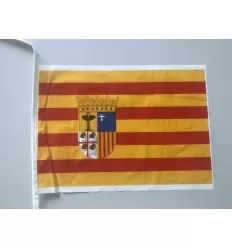 Bandera de plastico de aragon