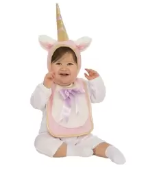 DISFRAZ BABERO CON SOMBRERO UNICORNIO INF