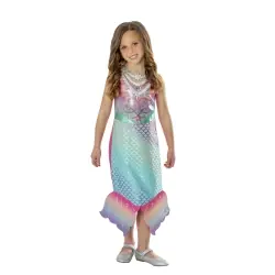 DISFRAZ BARBIE SIRENA DELUXE INFANTIL