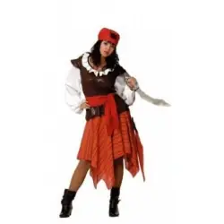 Pirata adult costume mulher