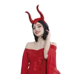 DIADEMA MALVADA ROJA