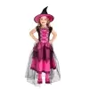DISFRAZ BRUJA CHIC ROSA INFANTIL
