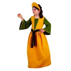 DISFRAZ REINA MEDIEVAL INFANTIL