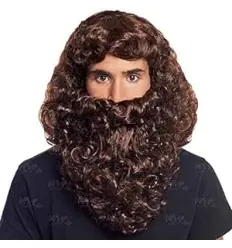 PELUCA Y BARBA DE REY BLANCA 2
