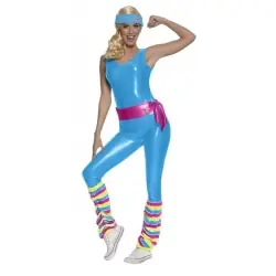 DISFRAZ BARBIE DEPORTISTA ADULTO