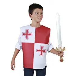 Peto medieval doble cruz