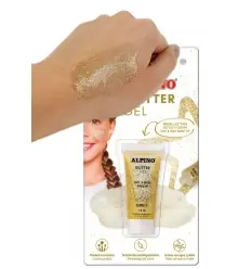 Gel glitter oro