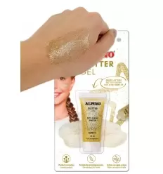 Gel glitter oro