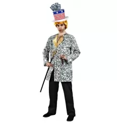 Disfraz de millonario americano