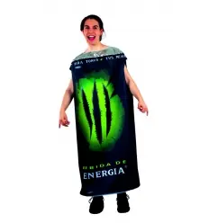 Disfraz de bebida energetica