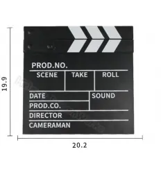 Claqueta de director de cine