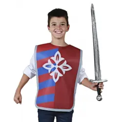 Peto medieval flor de lis infantil