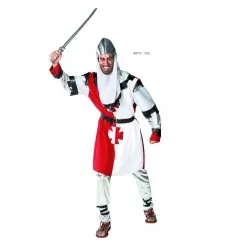 Disfraz medieval cruz hombre