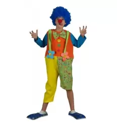 Disfraz payaso alegre infantil