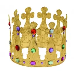 Big stone metal crown