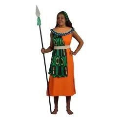 Disfraz jefa tribu africana