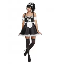 DISFRAZ CRIADA FRANCESA ADULTO