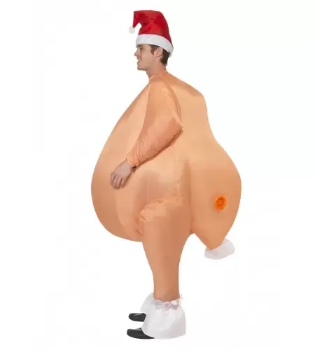 DISFRAZ PAVO HINCHABLE ADULTO