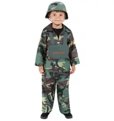 DISFRAZ CHICO DEL EJERCITO INFANTIL