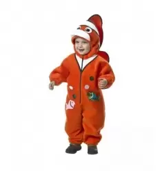 ORANGE TRAJE DE PEIXE