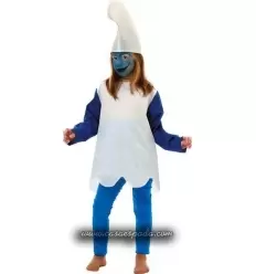 DISFRAZ PITUFINA ÑIÑA