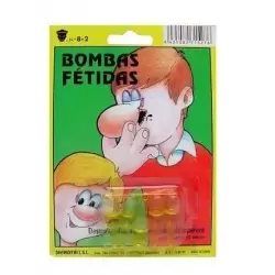 Bombas de fedor em blister